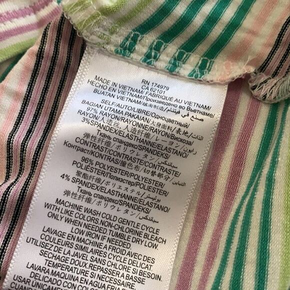 NWT BCBGENERATION STRIPED TEE SHIRT  DRESS SIZE‎ S - Picture 7 of 7